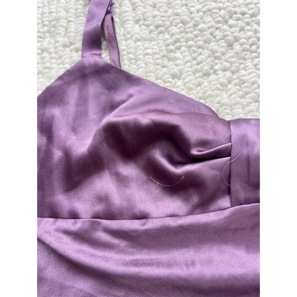 purple victoria's secret satin slip dress medium - Picture 4 of 6